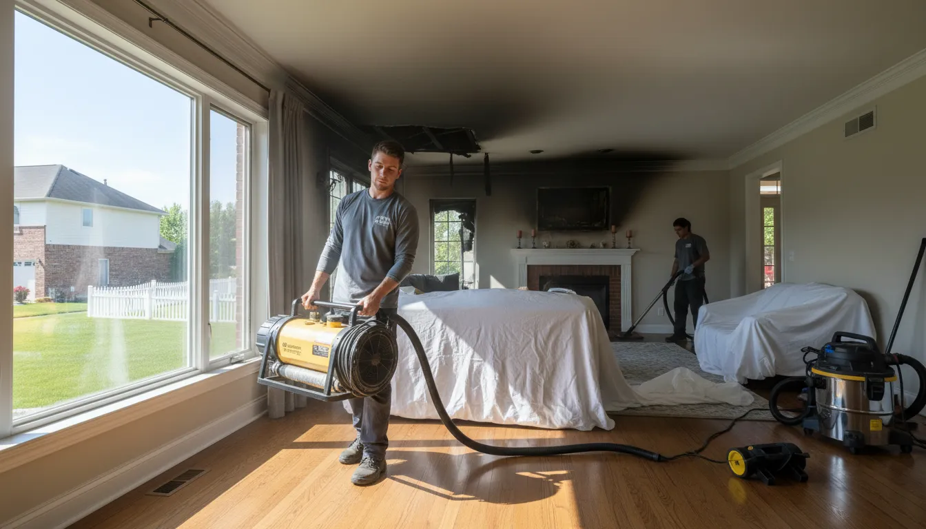 Trusted Smoke Damage Cleanup for Dowling Homes & Businesses